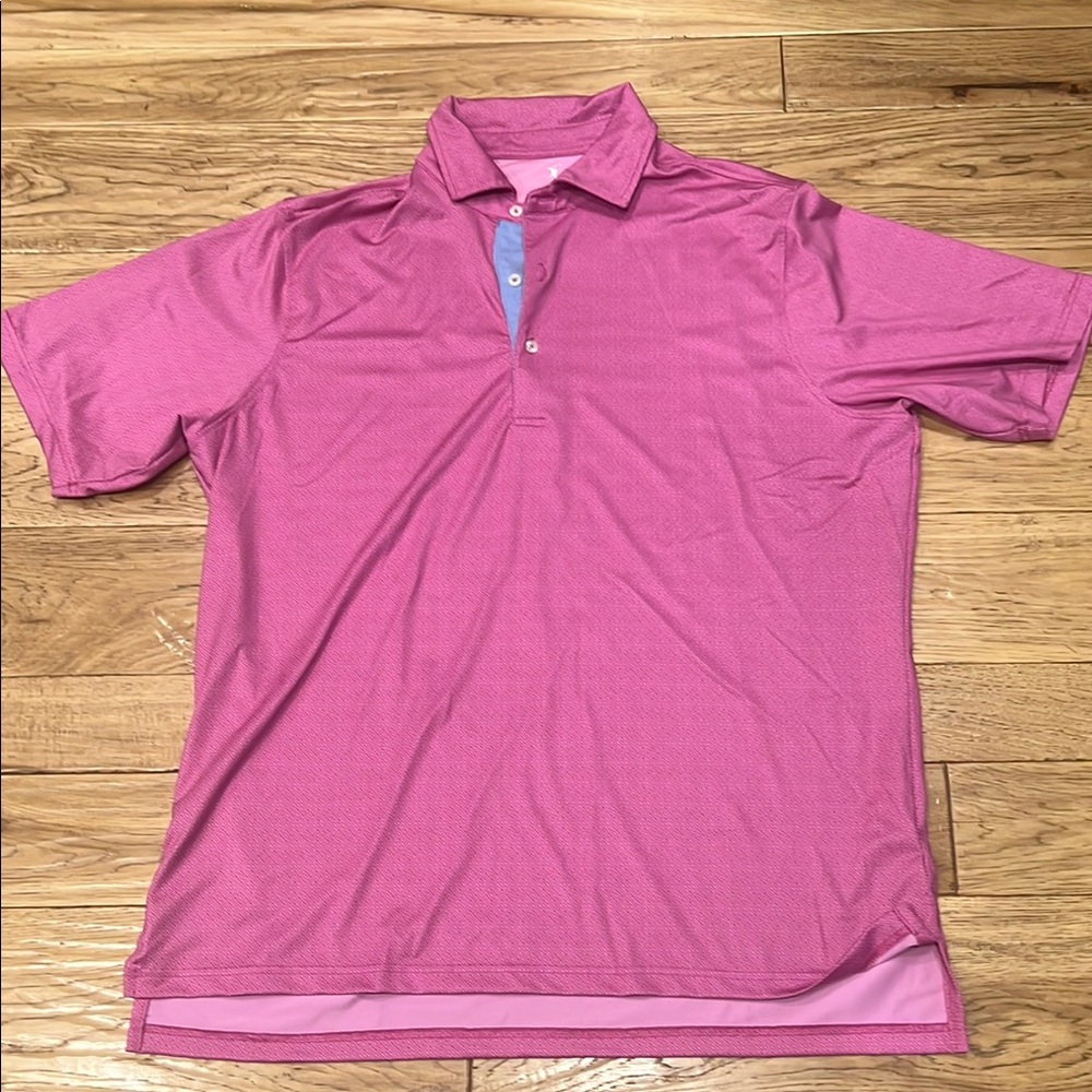 Men's Pink Polo Shirt